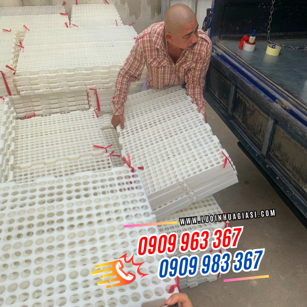 SÀN NHỰA NUÔI VỊT LỖ TRÒN GIÁ RẺ BỀN CHẮC SÀN NHỰA NUÔI VỊT LỖ TRÒN GIÁ RẺ BỀN CHẮC