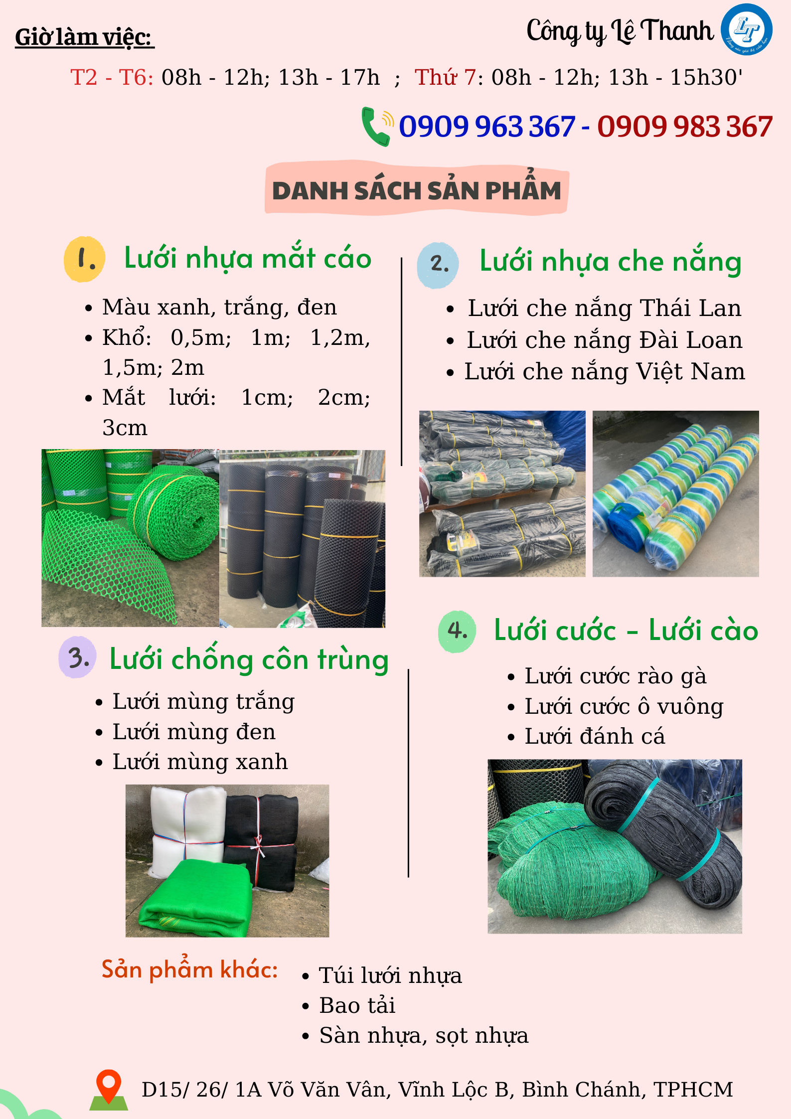 LƯỚI MÙNG CƯỚC CHỐNG CÔN TRÙNG ĐỦ MÀU GIÁ CẠNH TRANH