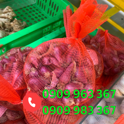 Cung cấp sỉ bao lưới đựng hành tỏi nhiều kích thước túi lưới nhựa đựng hành màu đỏ