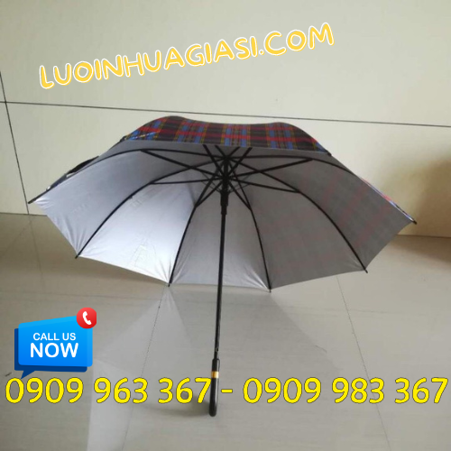 Bỏ sỉ các loại ô dù cầm tay giá rẻ TPHCM dù sọc caro
