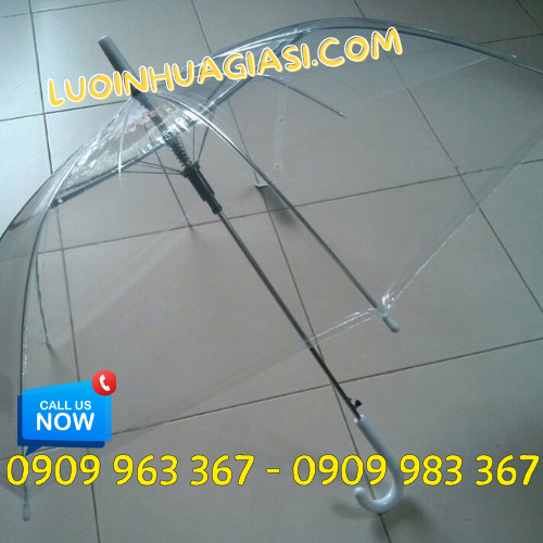 Bỏ sỉ các loại ô dù cầm tay giá rẻ TPHCM dù trong suốt