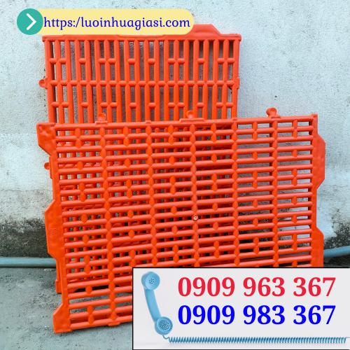 Nhà cung cấp tấm nhựa lót sàn chăn nuôi giá rẻ tại TPHCM tấm sàn nhựa lót chuồng 40x55cm