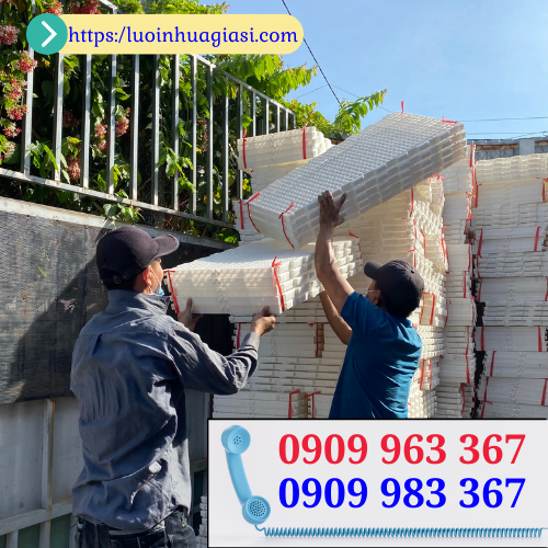 Tấm nhựa lót sàn nuôi dê cao cấp giá rẻ tấm sàn nhựa màu trắng 50x100