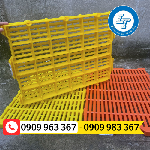 SỈ RẺ TẤM SÀN NHỰA LÓT CHUỒNG NUÔI GIA CẦM HCM sàn nhựa lót chuồng chăn nuôi