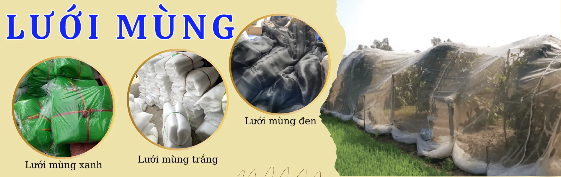 lưới mùng chống côn trùng