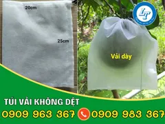 TÚI VẢI KHÔNG DỆT BAO TRÁI CÂY GIÁ RẺ NHIỀU SIZE