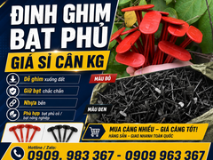 BỎ SỈ ĐINH GHIM BẠT PHỦ CỎ THEO KÍ