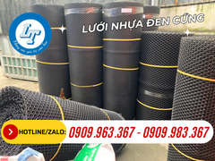 LƯỚI NHỰA ĐEN CỨNG DÙNG TRONG NÔNG NGHIỆP