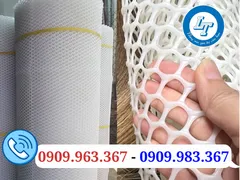 Nơi bán lưới nhựa mắt cáo màu trắng giá rẻ