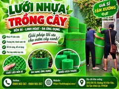 LƯỚI NHỰA TRỒNG CÂY, LÀM HÀNG RÀO GIÁ SỈ TẠI KHO