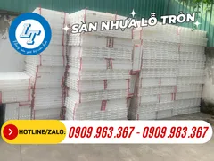 SÀN NHỰA NUÔI VỊT LỖ TRÒN GIÁ RẺ BỀN CHẮC