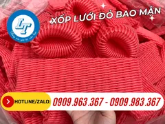 CUNG CẤP SỈ XỐP LƯỚI ĐỎ BỌC MẬN, ROI GIÁ TỐT