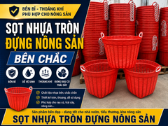 SỌT NHỰA ĐỰNG NÔNG SẢN GIÁ SỈ RẺ TPHCM