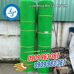 LƯỚI NHỰA MẮT CÁO KHỔ 2M