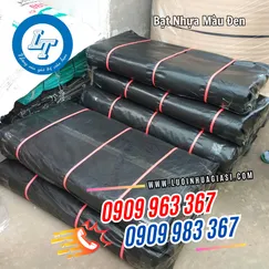 BẠT NHỰA MÀU ĐEN