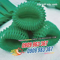 XỐP LƯỚI MÀU XANH LÁ
