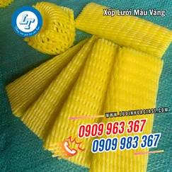 XỐP LƯỚI MÀU VÀNG