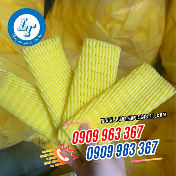 XỐP LƯỚI MÀU VÀNG