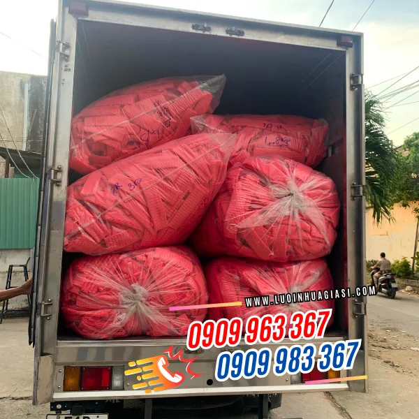 XỐP LƯỚI MÀU ĐỎ