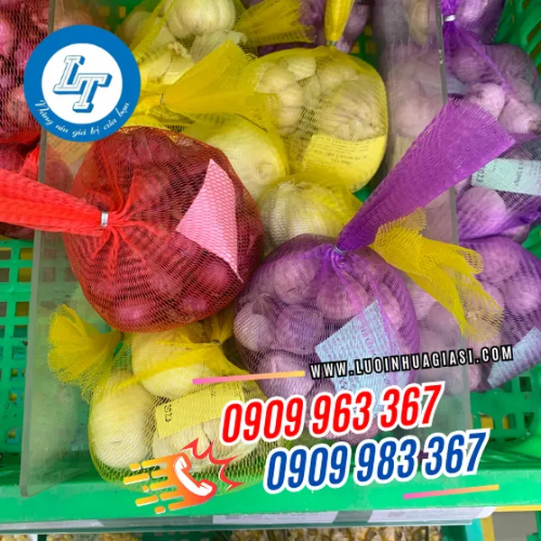 TÚI LƯỚI NHỰA ĐỰNG HÀNH TỎI
