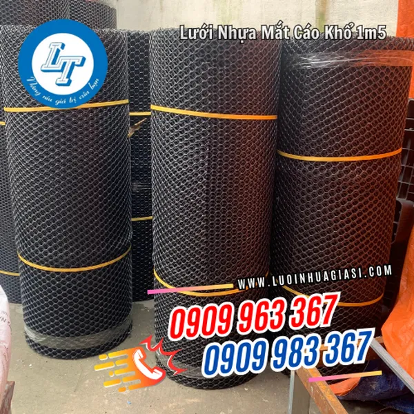 LƯỚI NHỰA MẮT CÁO 1.5M