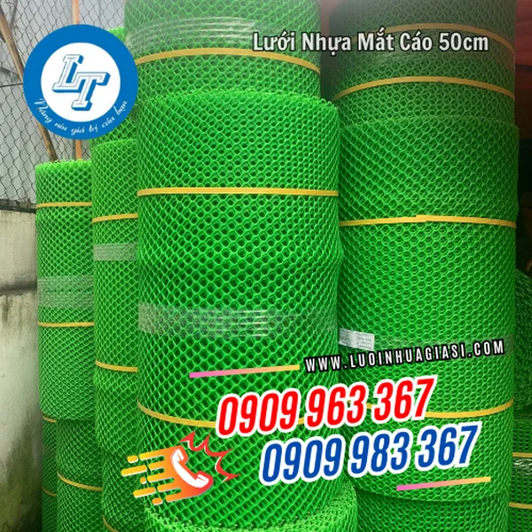 LƯỚI NHỰA MẮT CÁO 50 CM