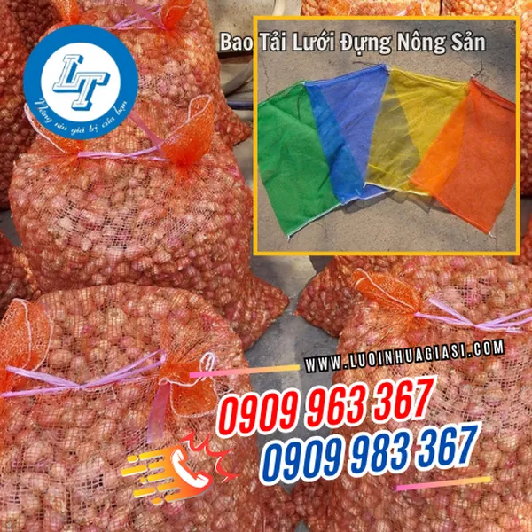 BAO TẢI LƯỚI ĐỰNG NÔNG SẢN