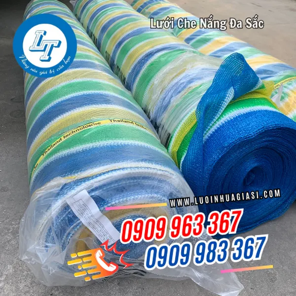 LƯỚI NHỰA CHE NẮNG ĐA SẮC