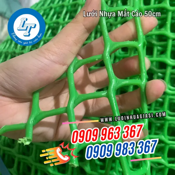 LƯỚI NHỰA MẮT CÁO 50 CM