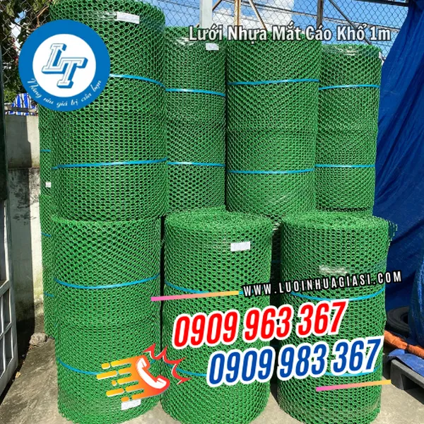 LƯỚI NHỰA MẮT CÁO 1 M