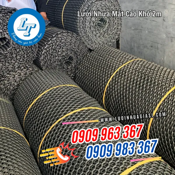 LƯỚI NHỰA MẮT CÁO KHỔ 2M