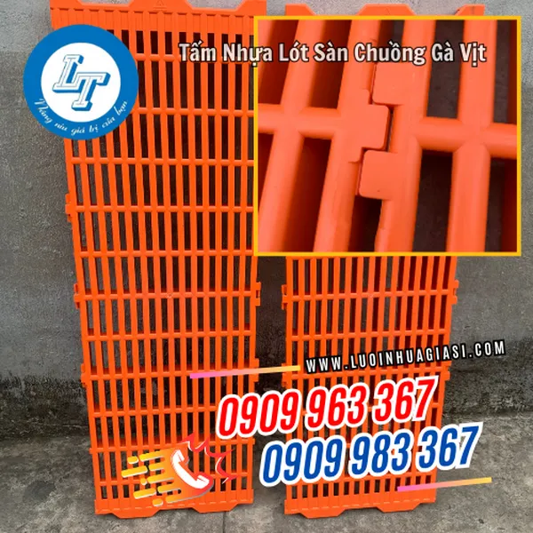 TẤM NHỰA LÓT SÀN CHĂN NUÔI 40X110