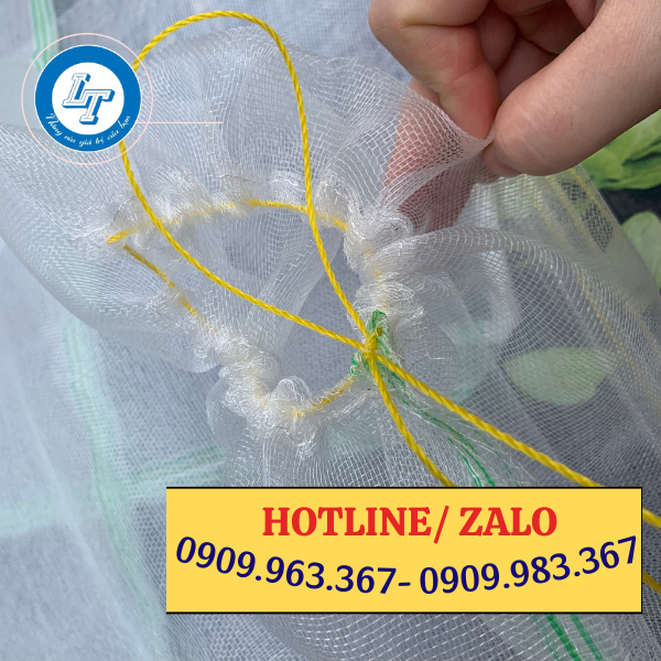 ĐẠI LÝ BỎ SỈ TÚI LƯỚI CƯỚC BỌC TRÁI NHIỀU KÍCH THƯỚC túi lưới cước bao trái cây