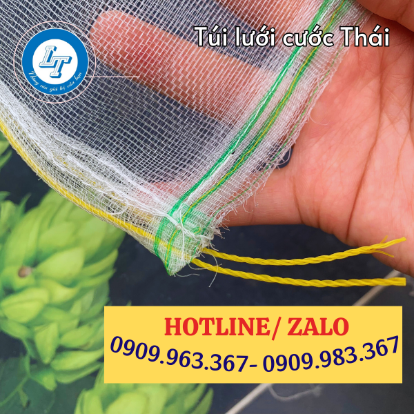 BÁN TÚI LƯỚI CƯỚC THÁI BAO TRÁI CÂY SIÊU BỀN RẺ túi lưới cước