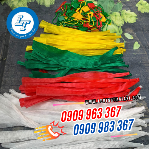 LẤY SỈ TÚI LƯỚI ĐỰNG TRÁI CÂY Ở ĐÂU TPHCM túi lưới nhựa nhiều màu