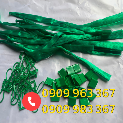 Túi lưới nhựa màu xanh, vàng, đỏ giá rẻ túi lưới nhựa màu xanh lá cây