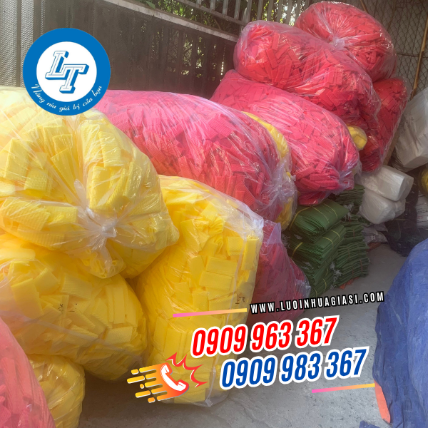 XƯỞNG CẮT NHUỘM XỐP LƯỚI BAO TRÁI CÂY GIÁ RẺ THEO YÊU CẦU xốp bao quả đủ màu