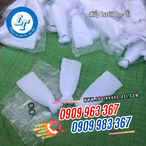 xốp bọc ổi lồng sẵn thun và túi bóng xốp bọc ổi lồng sẵn thun và túi bóng