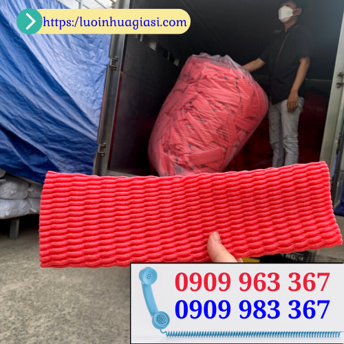 Xốp lưới to đại 30cm bọc trái cây rau củ giá rẻ xốp lưới bao trái cây 25cm