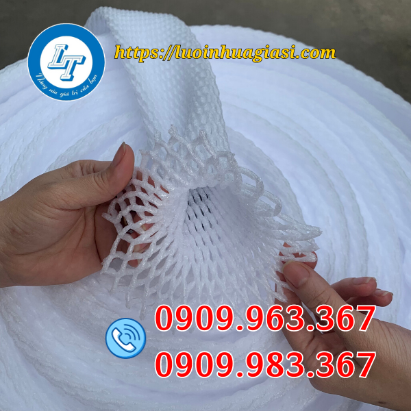 XỐP LƯỚI KHÔNG CẮT BỌC TRÁI CÂY Ở ĐÂU BÁN GIÁ RẺ? xốp lưới nguyên cuộn