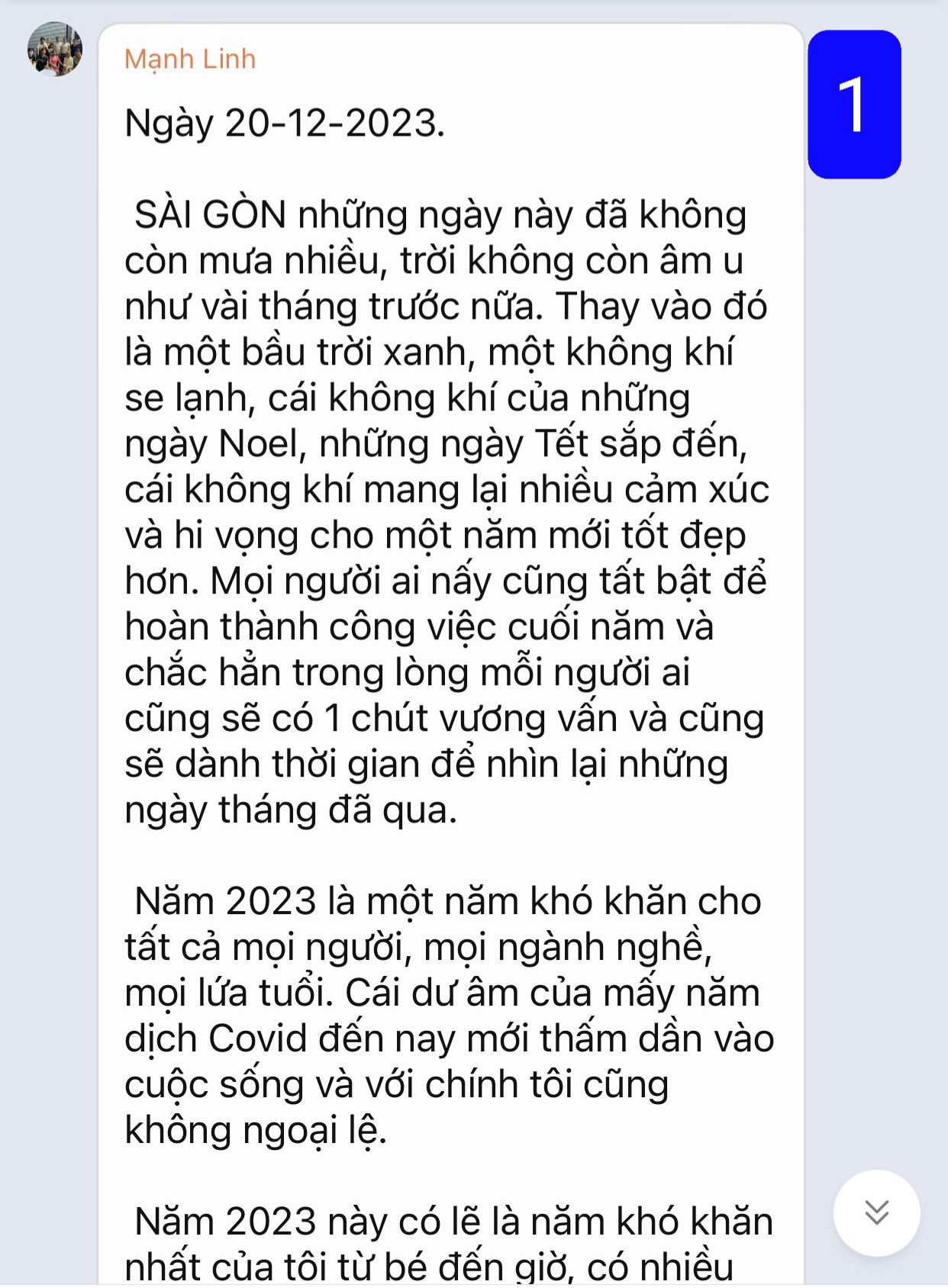 Cảm nhận từ bạn Mạnh Linh - Học viên khóa Phép Màu Từ Tâm Cảm nhận từ bạn Mạnh Linh - Học viên khóa Phép Màu Từ Tâm