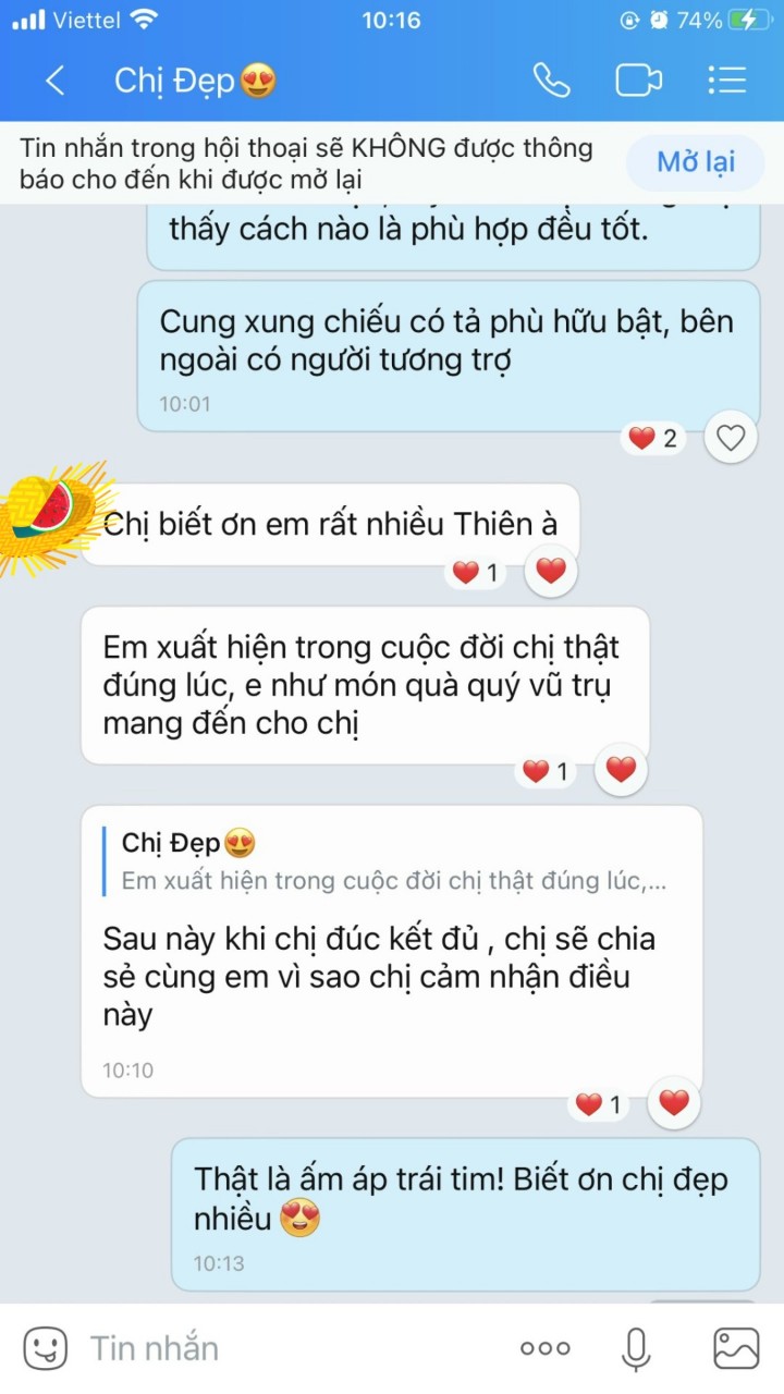 Cảm nhận từ Khách Hàng sau buổi xem tử vi Felix Cảm nhận từ Khách Hàng sau buổi xem tử vi Felix