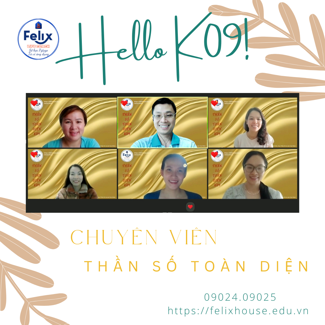 Buổi khai giảng khóa 09 - Chuyên Viên Thần Số Toàn Diện Buổi khai giảng khóa 09 - Chuyên Viên Thần Số Toàn Diện