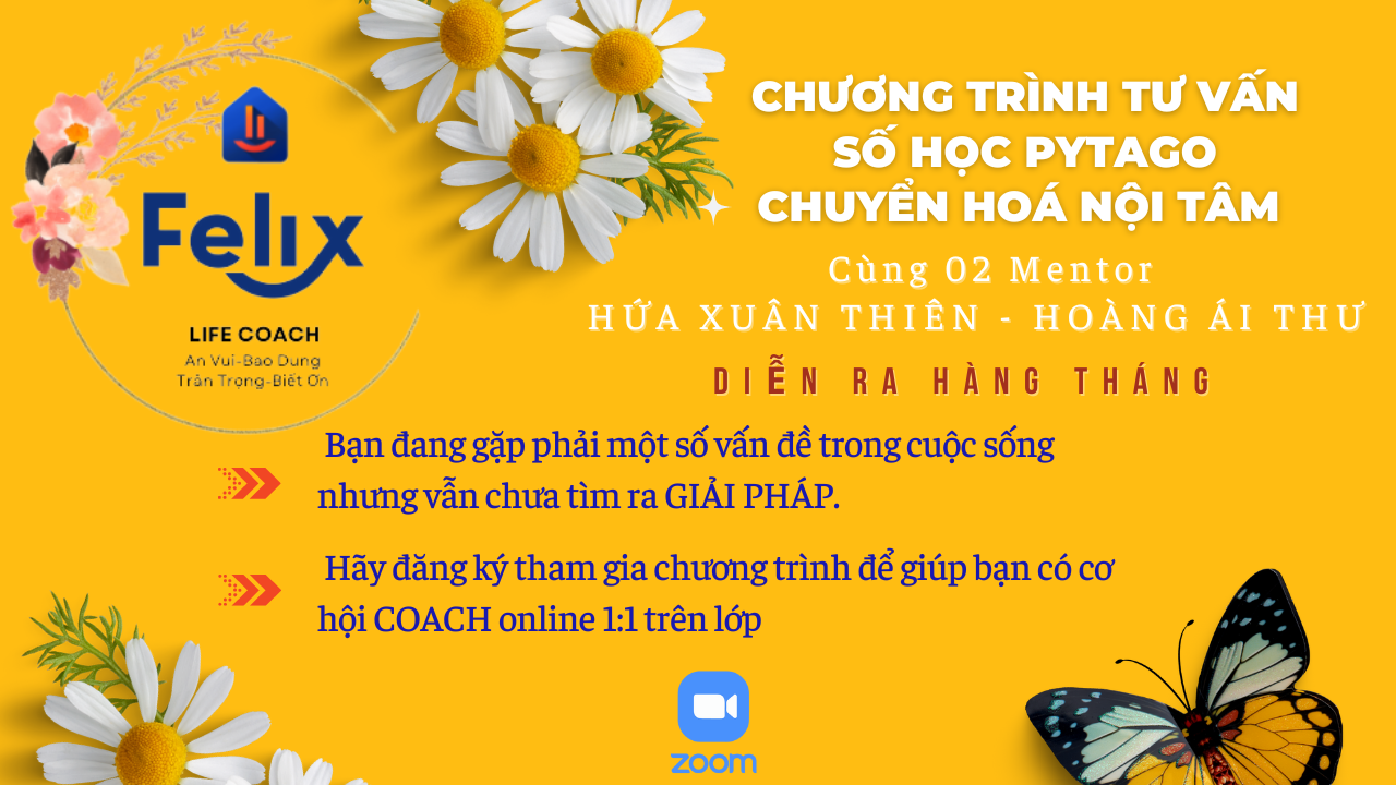 Khóa học online miễn phí - Làm quen với thần số học Felix Khóa học online miễn phí - Làm quen với thần số học Felix