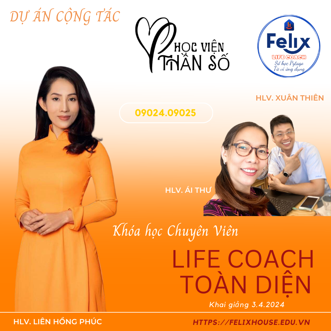 Chương trình đào tạo cộng tác "Life Coach Toàn Diện" Chương trình đào tạo cộng tác "Life Coach Toàn Diện"