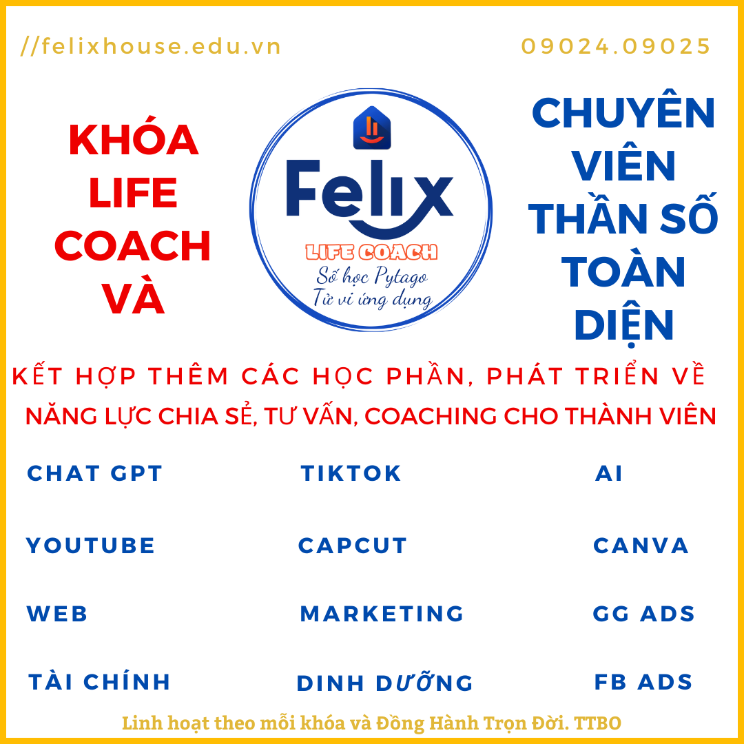 Các lớp kỹ năng Felix hỗ trợ Tư vấn Chia Sẻ Trao Giá Trị Các lớp kỹ năng Felix hỗ trợ Tư vấn Chia Sẻ Trao Giá Trị