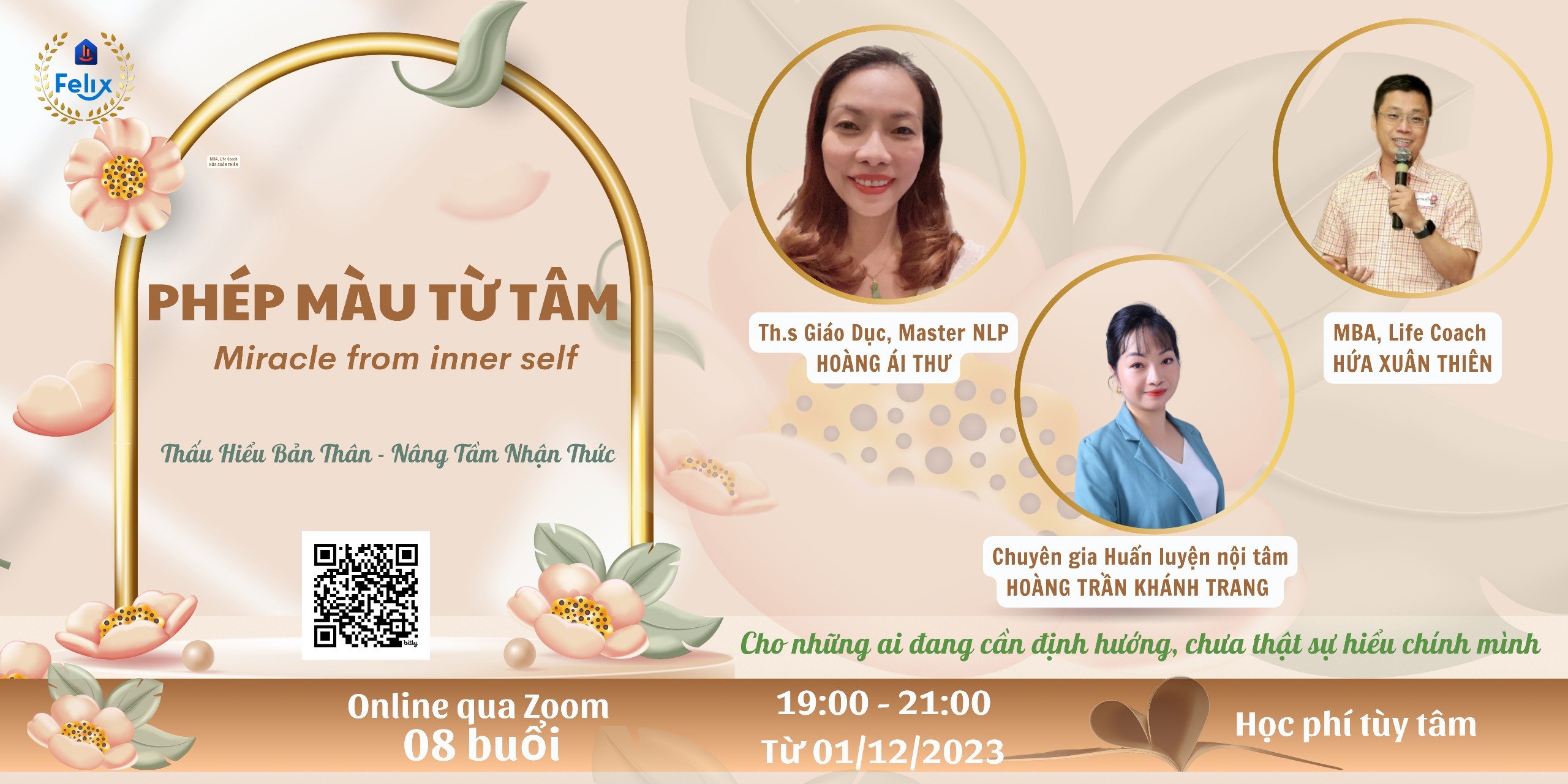 Phép Màu Từ Tâm Felix 01Dec23 Phép Màu Từ Tâm Felix 01Dec23