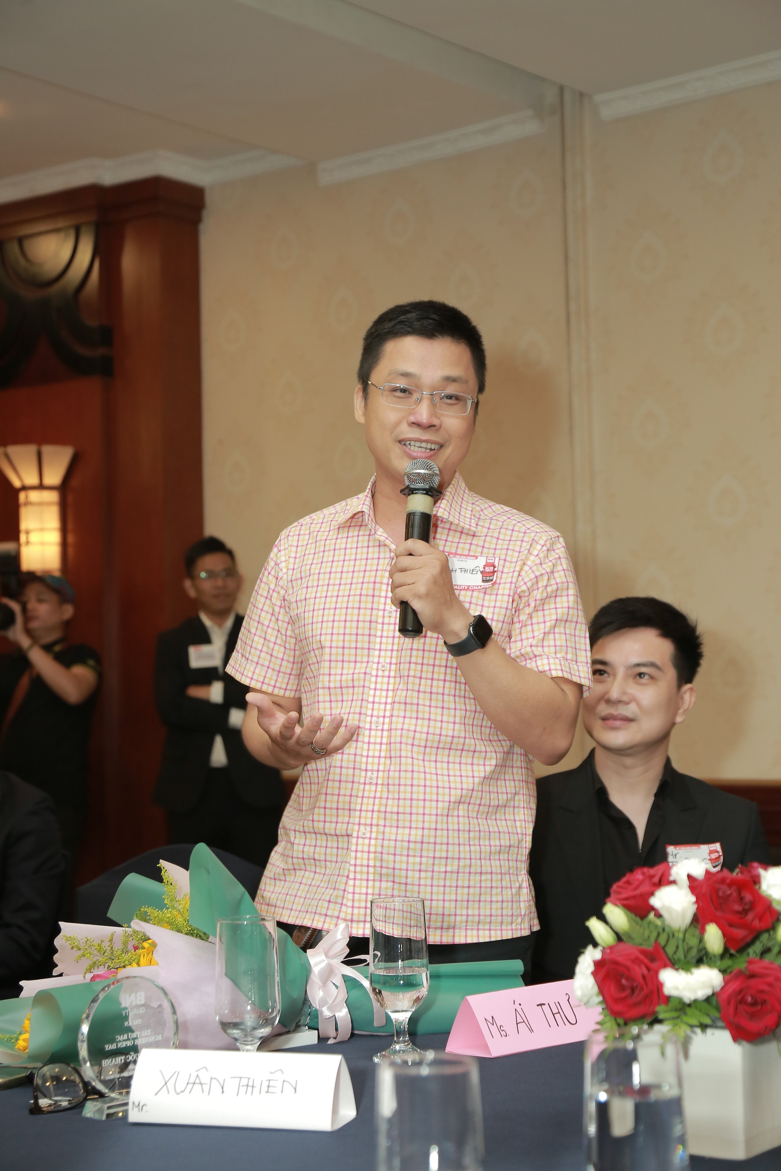 Thần số học Felix giao lưu với hội doanh nhân BNI - Founder Xuân Thiên Thần số học Felix giao lưu với hội doanh nhân BNI - Founder Xuân Thiên