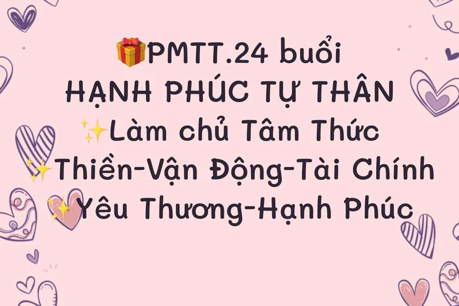 Học bổng HẠNH PHÚC TỰ THÂN - Phép Màu Từ Tâm Felix