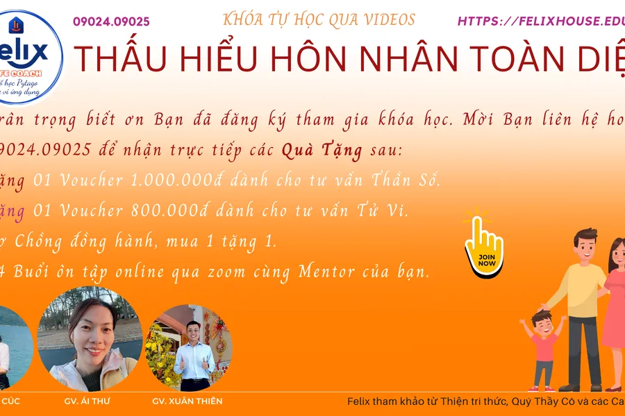 Học bổng HẠNH PHÚC TỰ THÂN - Phép Màu Từ Tâm Felix